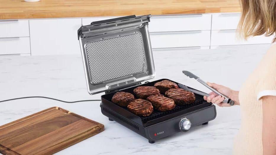 Code promo Ninja grils et planchas d'intérieur CASESN10 permettant d'obtenir -10% de réduction sur toute la gamme de grils Ninja disponibles sur sharkninja.fr, dont le Grill d'intérieur Plancha et Air Fryer Ninja Foodi MAX PRO 7,6 L à 233,09€ au lieu de 379,99€, le Grill et Air Fryer Ninja MAX 6-en-1 à 206,09€, le Grill Foodi 5-en-1 3,8 L à partir de 161,99€ et le Ninja Sizzle entrée de gamme à 116,99€, code cumulable avec toutes les promotions en cours sur le site officiel Ninja