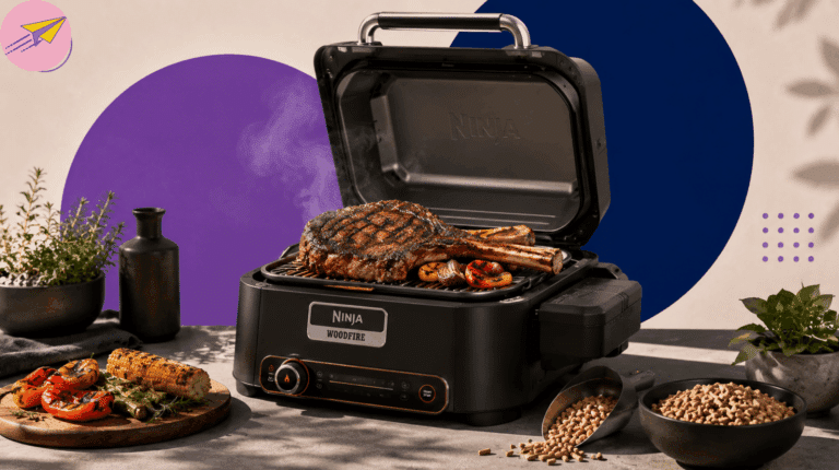 une photo du ninja woodfire pour illustrer ses capacités