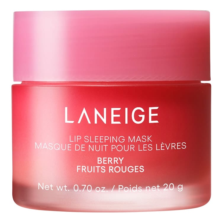 Gros plan sur le pot de Lip Sleeping Mask Laneige, une idée beauté pour l'anniversaire d'une adolescente
