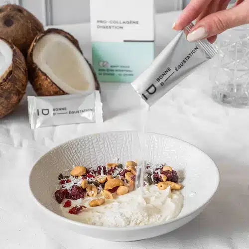 un produit pour illustrer la marque d lab et un code promo