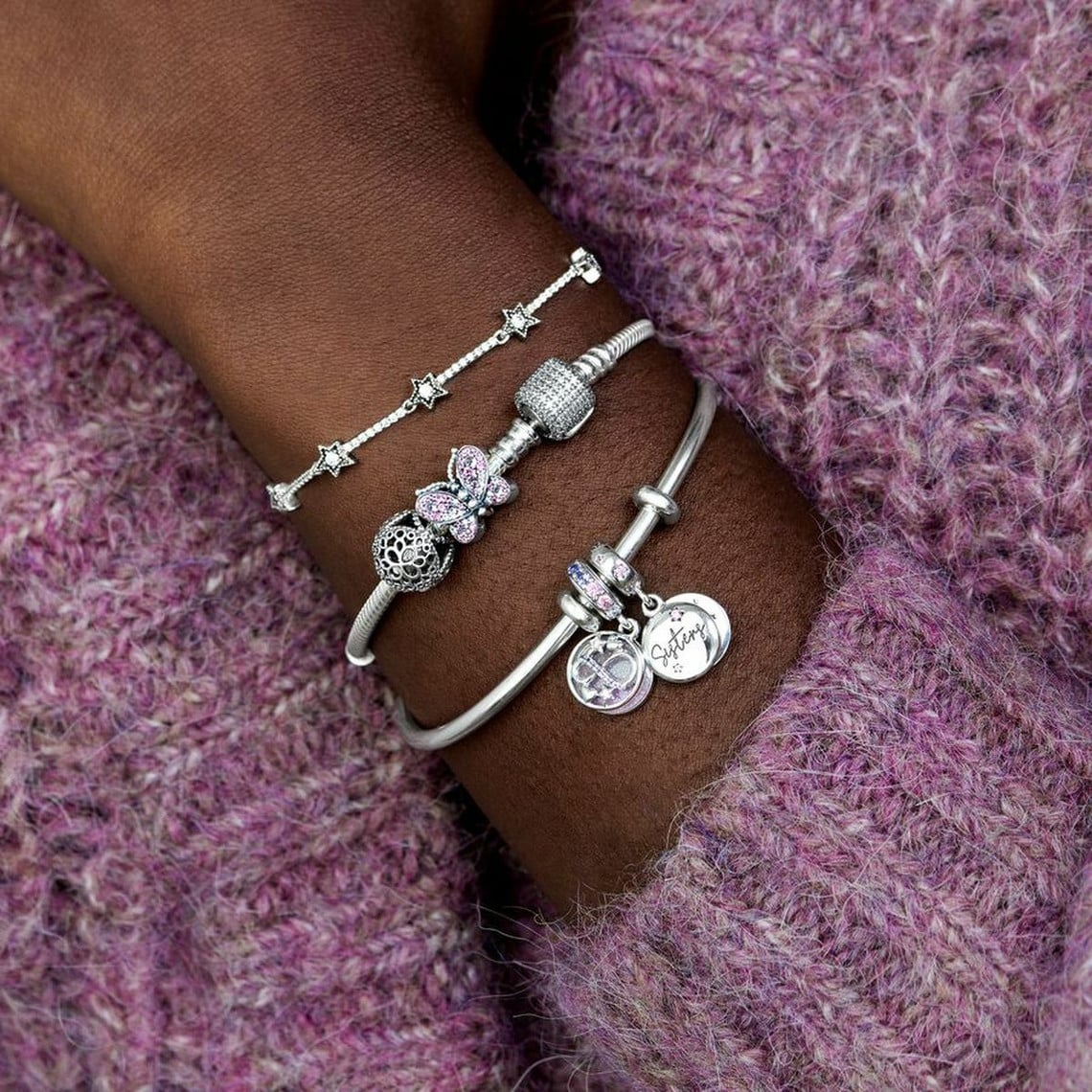 Bracelet Pandora Sur Poignet