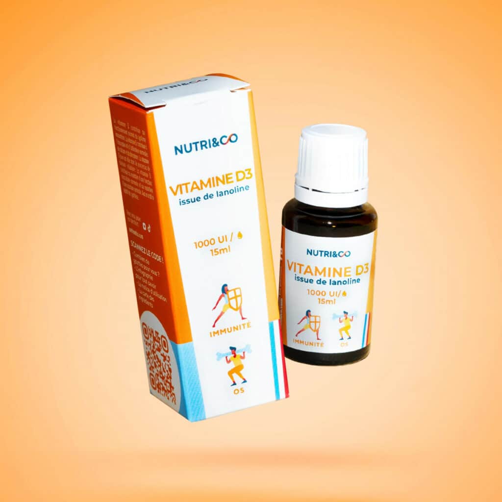 Tableau de cinq combinaisons de produits Nutri&co permettant d'atteindre le seuil de 60 euros pour activer le code promo UNECASEENPLUS : omega-3 EPAX avec vitamine D3 et magnésium bisglycinate, collagène marin avec omega-3, cure sport trois produits, collagène seul en grand format, pack immunité zinc sélénium vitamine D3 magnésium