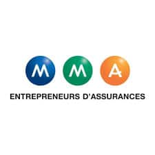 Visuel du site MMA avec détail d’une offre d’assurance professionnelle adaptée aux micro-entreprises et indépendants