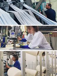 Engagements et labels Armor Lux, vêtements certifiés Oeko-Tex et GOTS, fabrication à Quimper, qualité durable des pulls Armor Lux homme et femme, caban Armor Lux et parka Armor Lux produits en France.