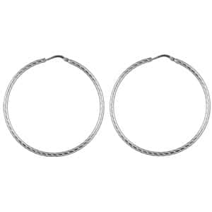Boucles d’oreilles 1001 Bijoux en argent, vermeil et plaqué or, présentées sur fond ivoire avec lumière naturelle pour montrer la brillance et la qualité du poli.