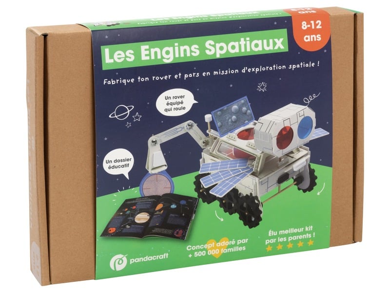 Box enfant contenant matériel créatif ou scientifique pour illustrer les box éducatives disponibles en abonnement ou à l’unité afin d’aider les parents à choisir une activité simple et prête à l’emploi.