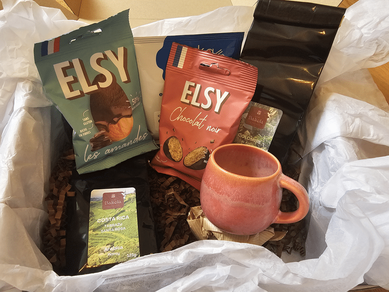 Contenu d'une box mon rituel café
