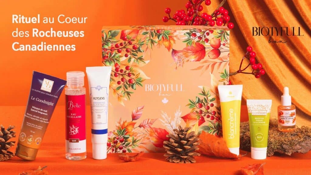 Image mettant en avant les questions fréquentes autour de l’engagement Biotyfull Box et de la procédure de désabonnement dans l’espace client.