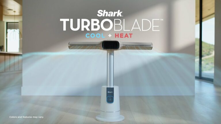 Shark TurboBlade Cool + Heat TH200EU — ventilateur chauffage sans pale gris anthracite test avis