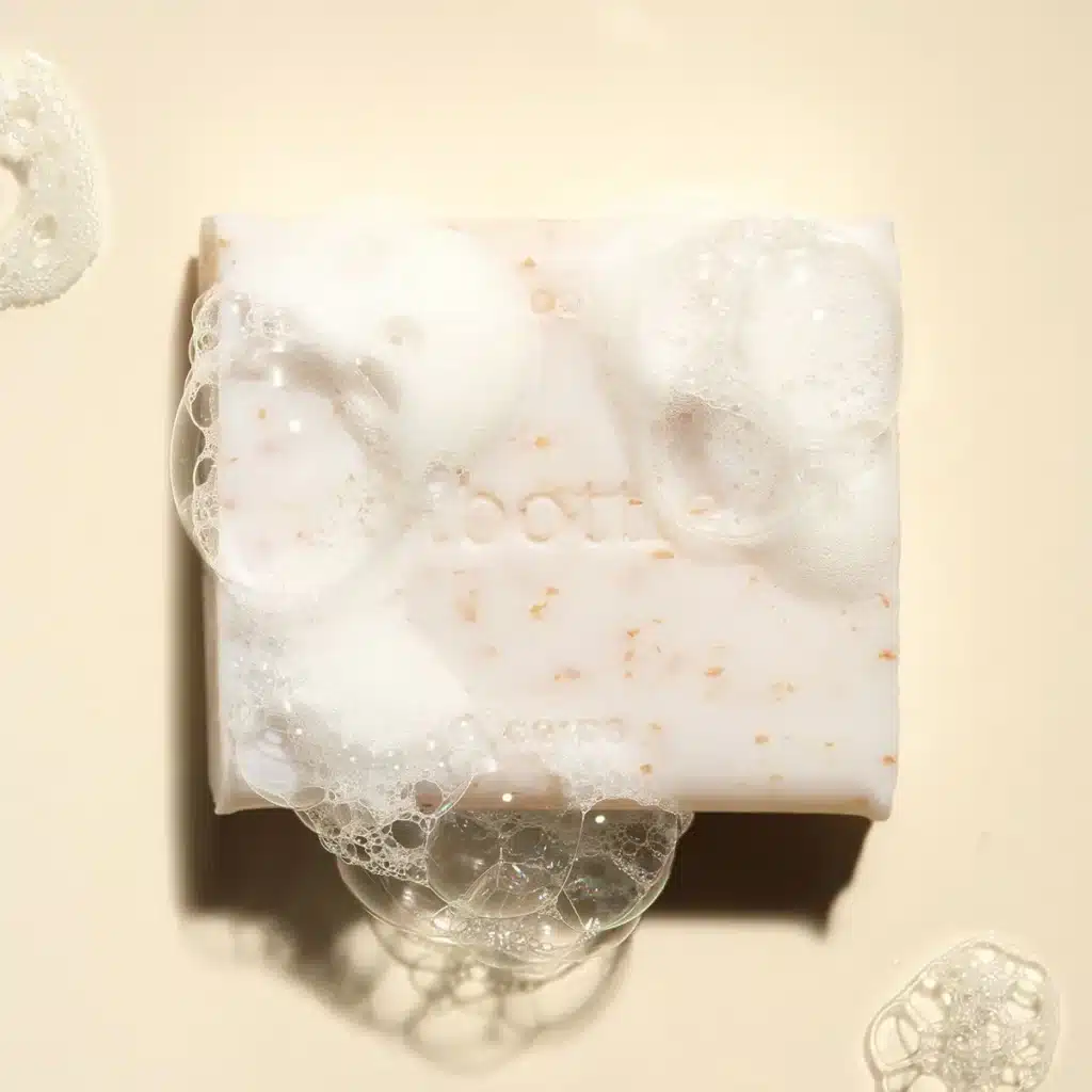 Comparaison shampoing solide Unbottled et flacon classique pour illustrer la durée de vie