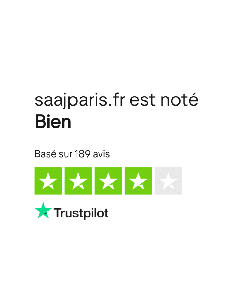 le récap des avis client sur saaj noté bien 