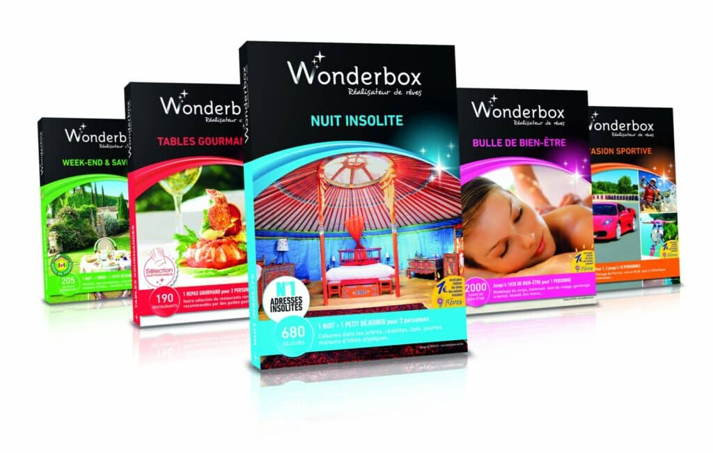 coffret cadeau expérience multi activités Wonderbox
