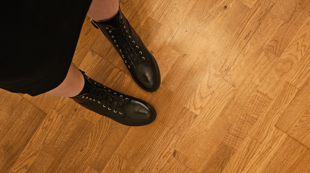 Bottines Eliane et mocassins Anne de Maison Toufet, modèles intemporels et élégants