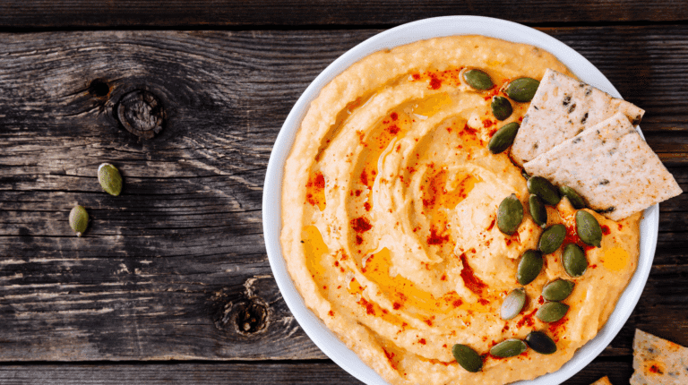 Recettes réalisées au Ninja BlendBoss avec smoothie rose, houmous maison, smoothie framboise et guacamole