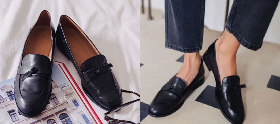 une photo de chaussures saaj pour illustrer ma sélection de meilleures marques de chaussure