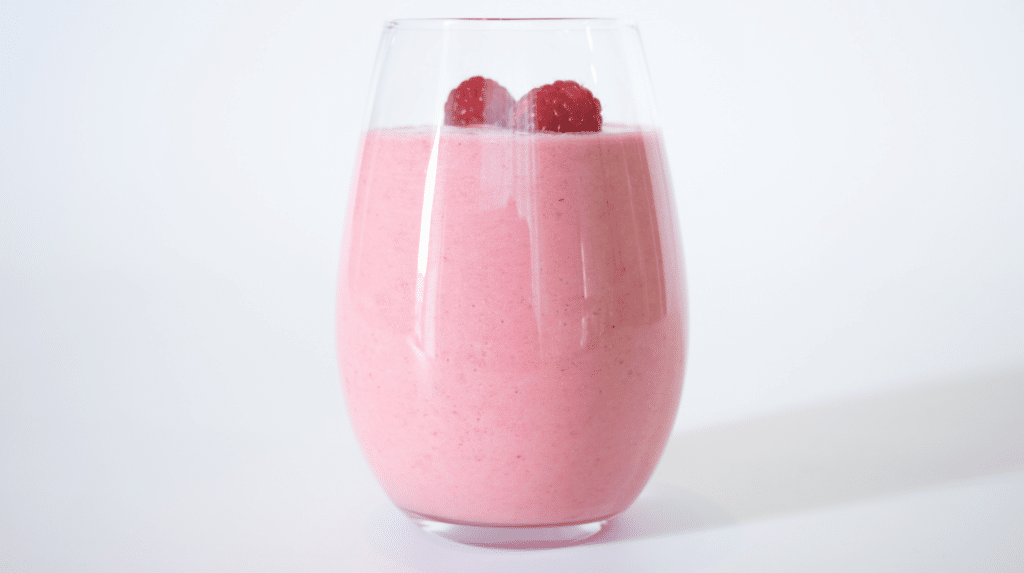 Smoothie banane onctueux réalisé avec un blender Ninja