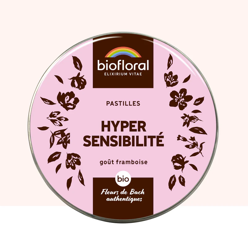 pastilles fleurs de bach Biofloral hypersensibilité équilibre émotionnel élixirs floraux bio