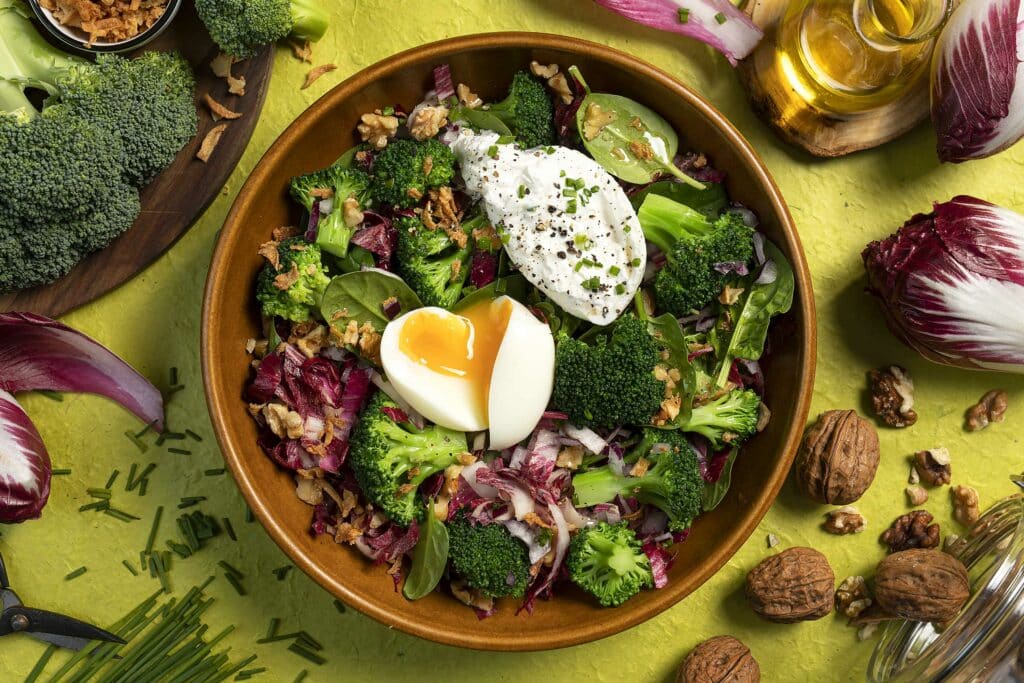 Capture d'écran du catalogue de recettes Quitoque montrant les 44 recettes de la semaine organisées selon un objectif de personnalisation choisi à l'inscription, avec le Nutri-Score et le score carbone affichés sur chaque fiche recette