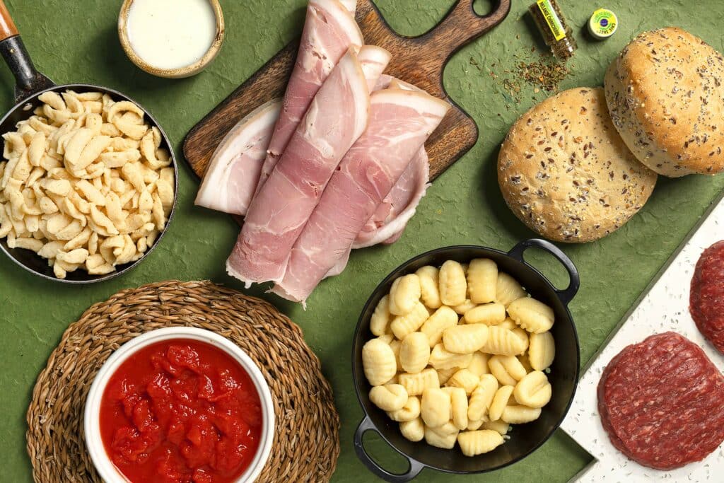  Recette Quitoque kids friendly préparée pour toute la famille, sans alcool, sans piment et sans ingrédients clivants, dans le cadre de l'objectif diversifier les repas des enfants proposé lors de la personnalisation de l'abonnement Quitoque