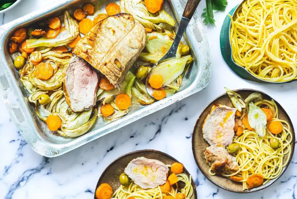 réparation d'une recette Quitoque en moins de 30 minutes avec des ingrédients frais pré-dosés livrés dans la box, illustrant le gain de temps moyen de 4 heures par semaine pour les abonnés ayant choisi l'objectif gagner du temps en cuisine