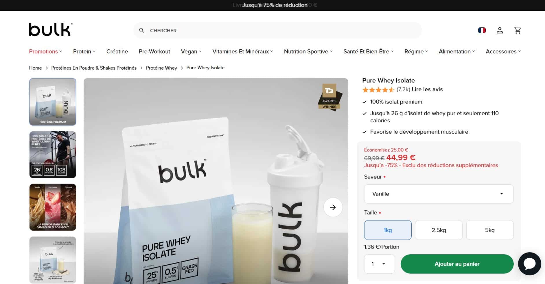 Mon avis sur Bulk : qualité, prix, quatre produits testés