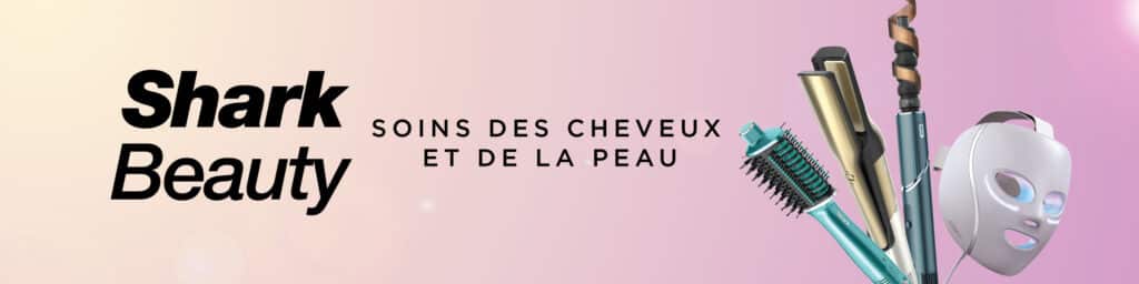 Code promo SharkNinja sur Shark Beauty : réduction et offre sur le sèche-cheveux FlexStyle 5-en-1, SpeedStyle, SilkiPro et appareils de soin de la peau, bon plan -10% vérifié