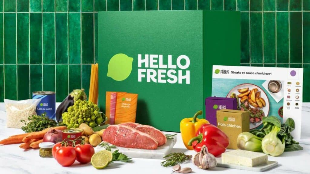Code promo HelloFresh HELLOFF4L26 : offre de bienvenue et réduction de 85 euros répartis sur 4 premières box repas plus un dessert offert à vie sur abonnement actif