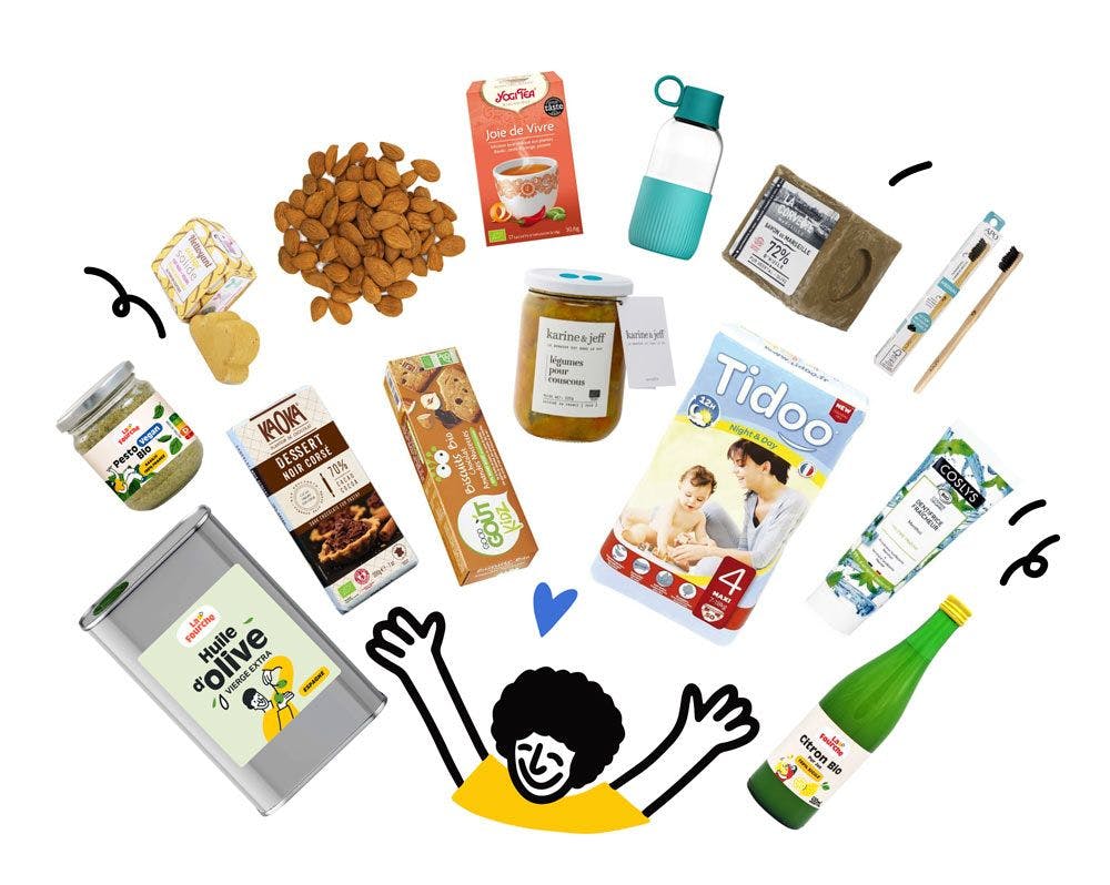 La Fourche avis catalogue sélection bio 4800 références épicerie frais cosmétiques