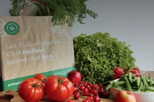 Potager City avis panier fruits légumes livraison point relais local saison