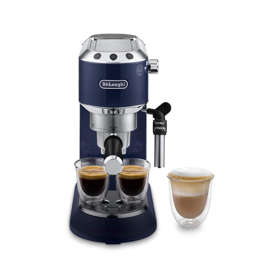 Machine expresso manuelle De'Longhi Dedica Style EC685.BK noire au format compact