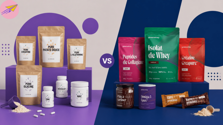 Comparatif GreenWhey vs Nutripure : deux wheys natives françaises, laquelle choisir ?