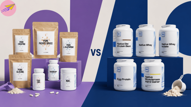 Comparatif Nutrimuscle vs Nutripure : deux marques françaises sans additifs, laquelle choisir ?