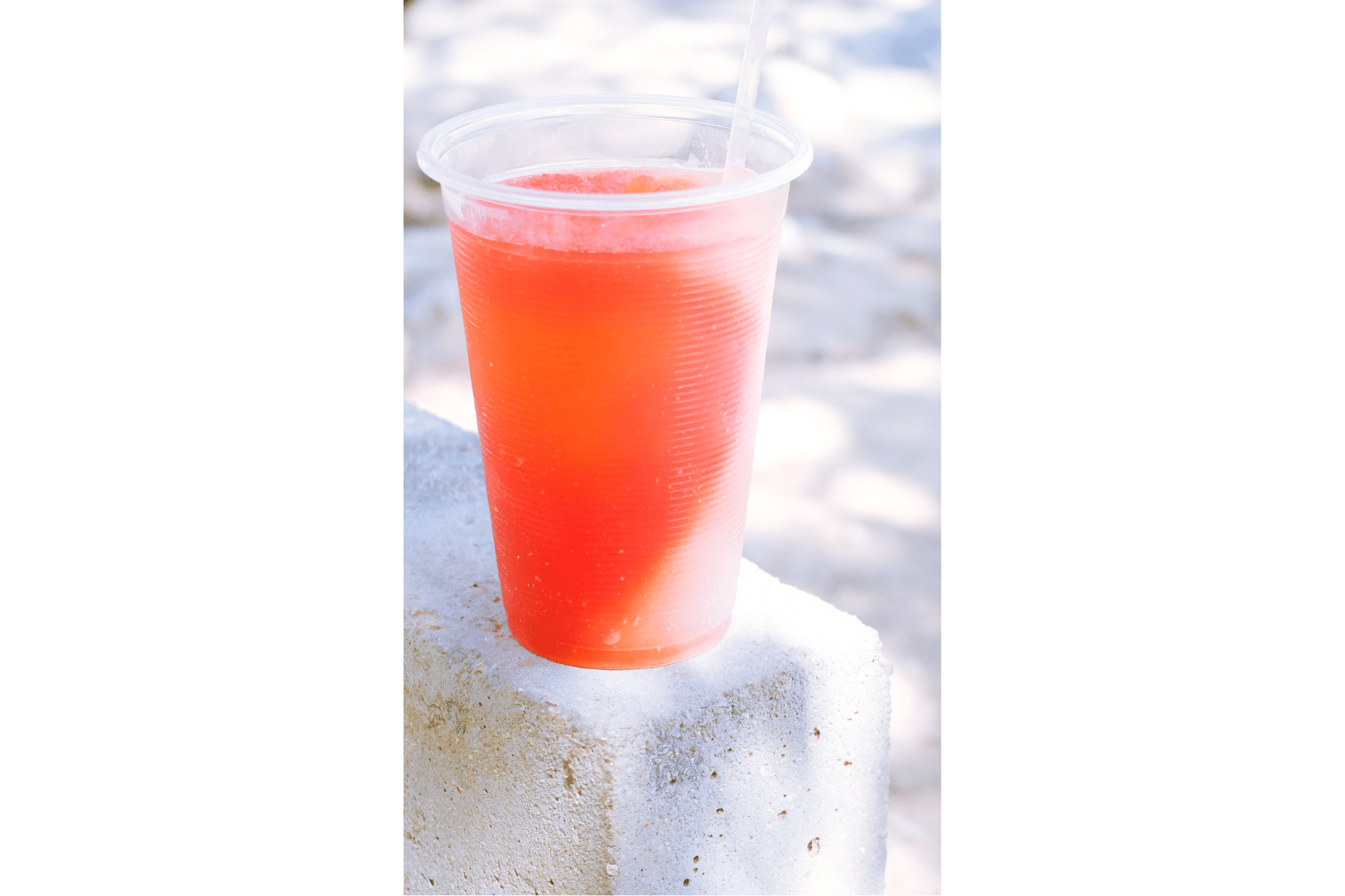 un cocktail galcé ninja Slushi twist