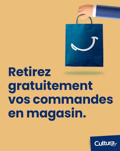 Le comptoir dédié au Click and Collect donne accès à un retrait rapide, en moins d'une heure dans la majorité des cas, après validation de la commande en ligne.