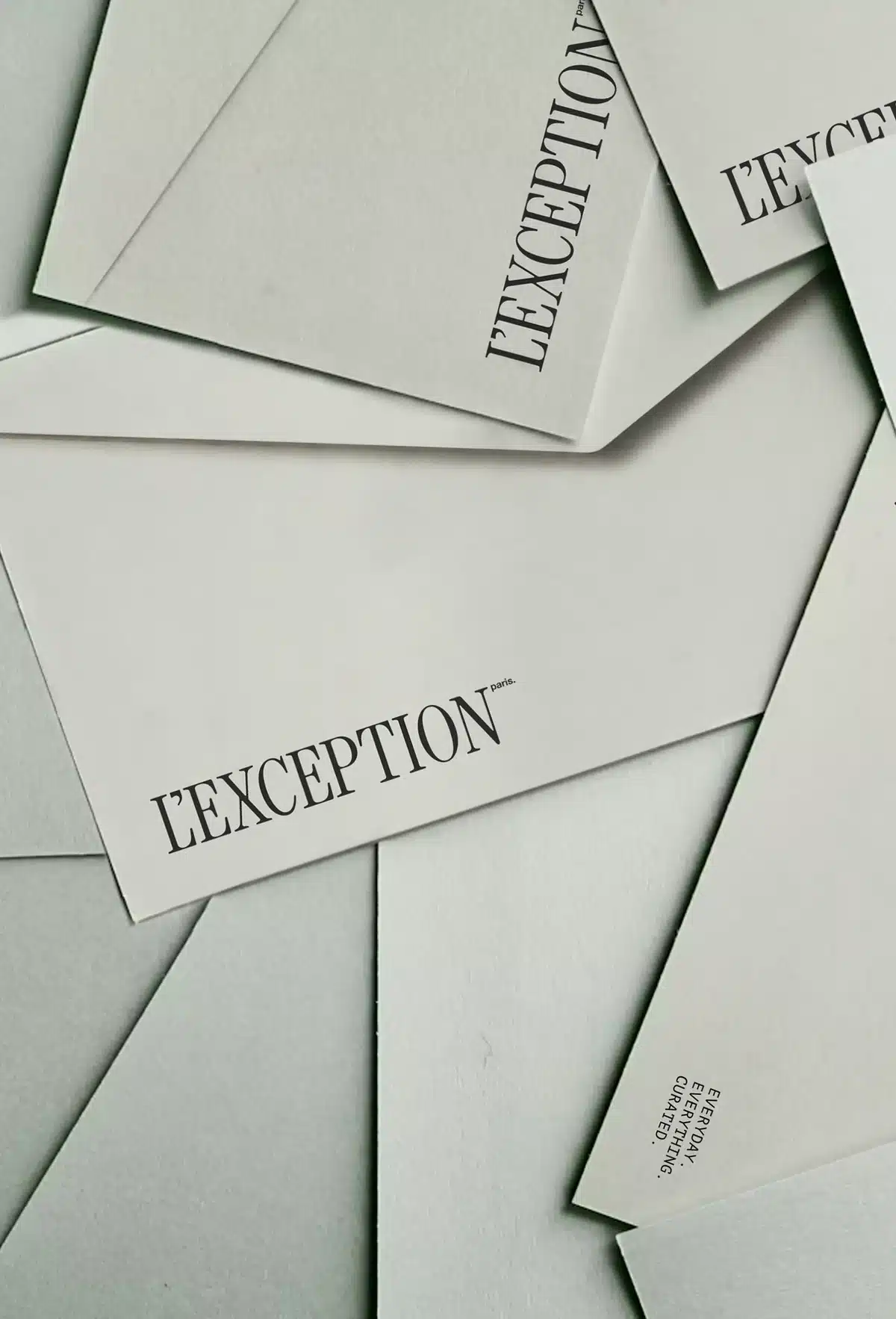 une photo de la carte de l'exception