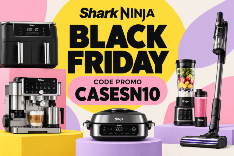 le code promo sharkNinja, shark et Ninja pour le black friday 2026
